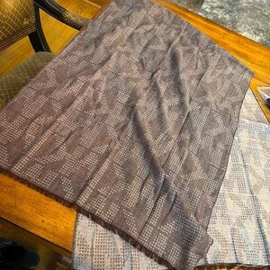 Michael Kors oversized scarf | MK logo repeated | luxuriously soft - damage